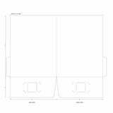 Custom Foil Stamped Presentation Folders