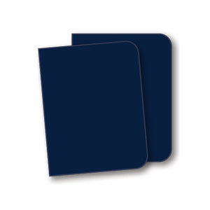 Navy Linen Report Covers - Clearance