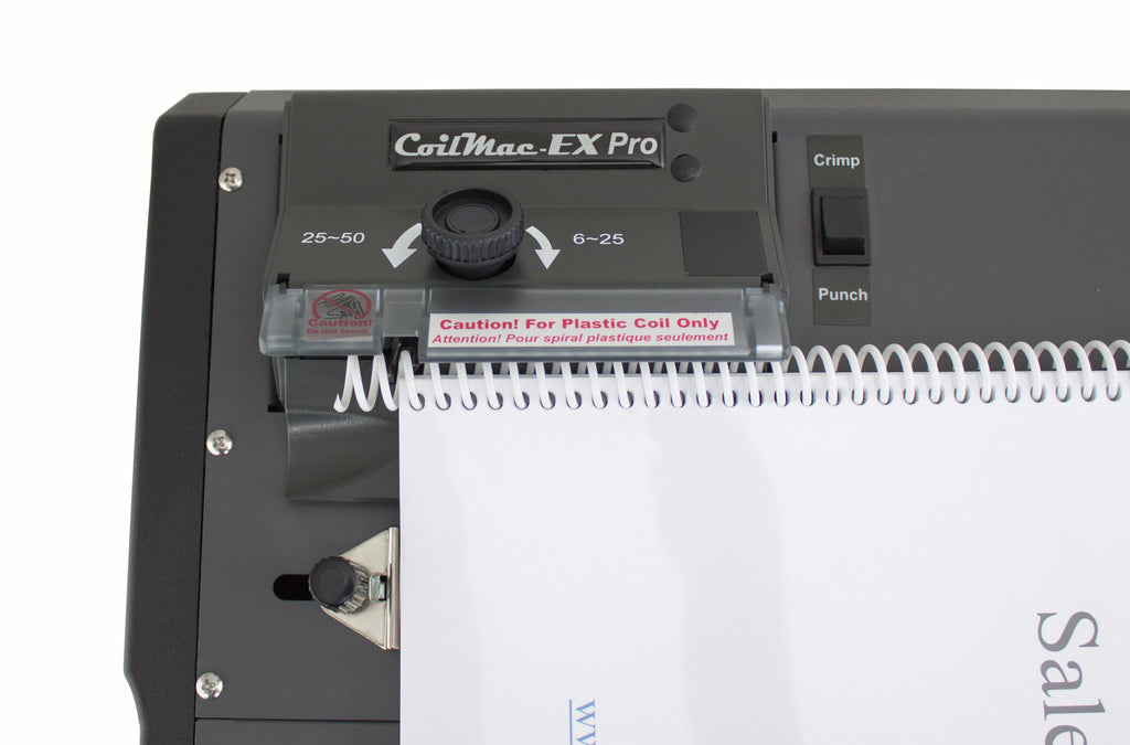 CoilMac-EX Pro Electric Coil Punch, Electric Inserter, and Electric Coil Crimper