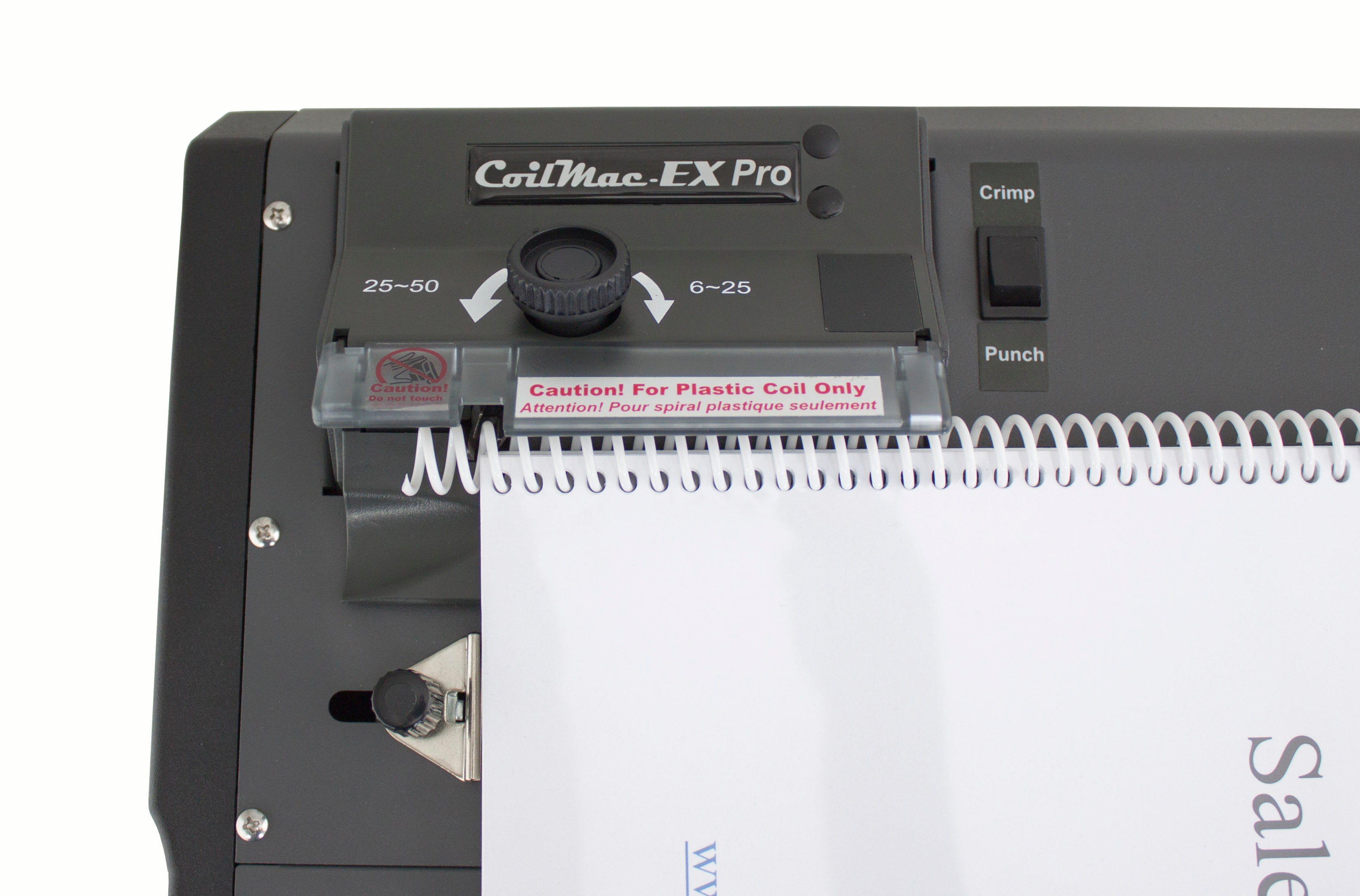 CoilMac-EX Pro Electric Coil Punch, Electric Inserter, and Electric Coil Crimper