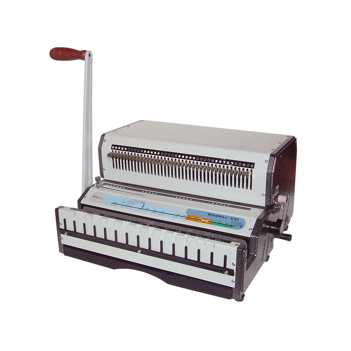 WireMac-E  Heavy-Duty Electric Punch &amp; Manual Wire Closer