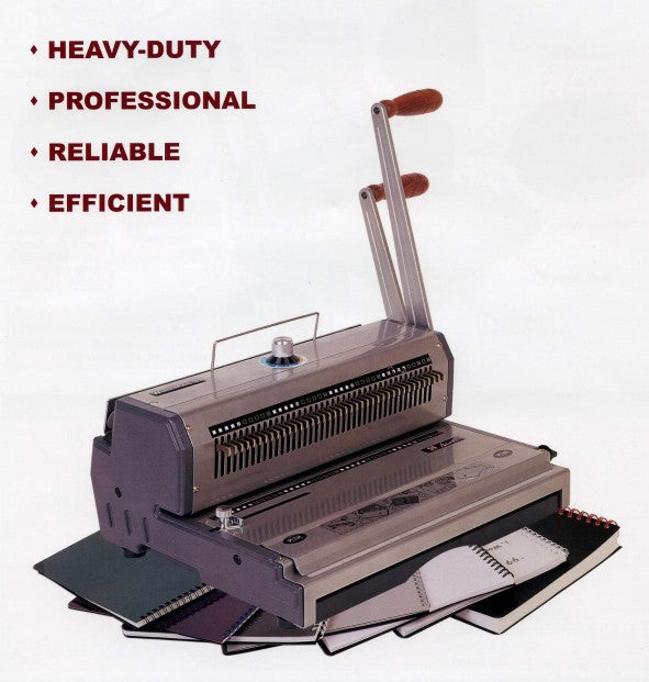 WireMac  Heavy-Duty Wire Punch &amp; Binding Equipment