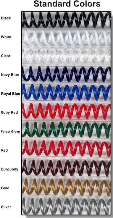 Plastic Binding Coil - 36"