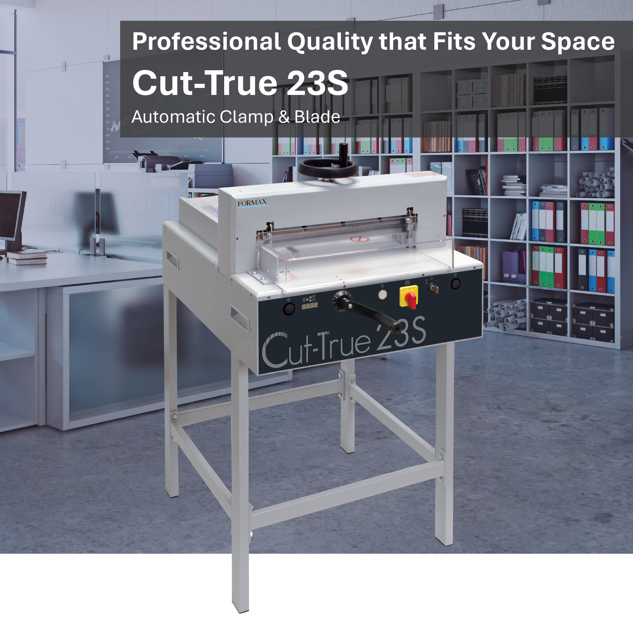 Cut-True 23S Semi-Automatic Guillotine Cutter