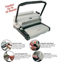 EcoBind-C Manual Comb Punch & Binding Equipment