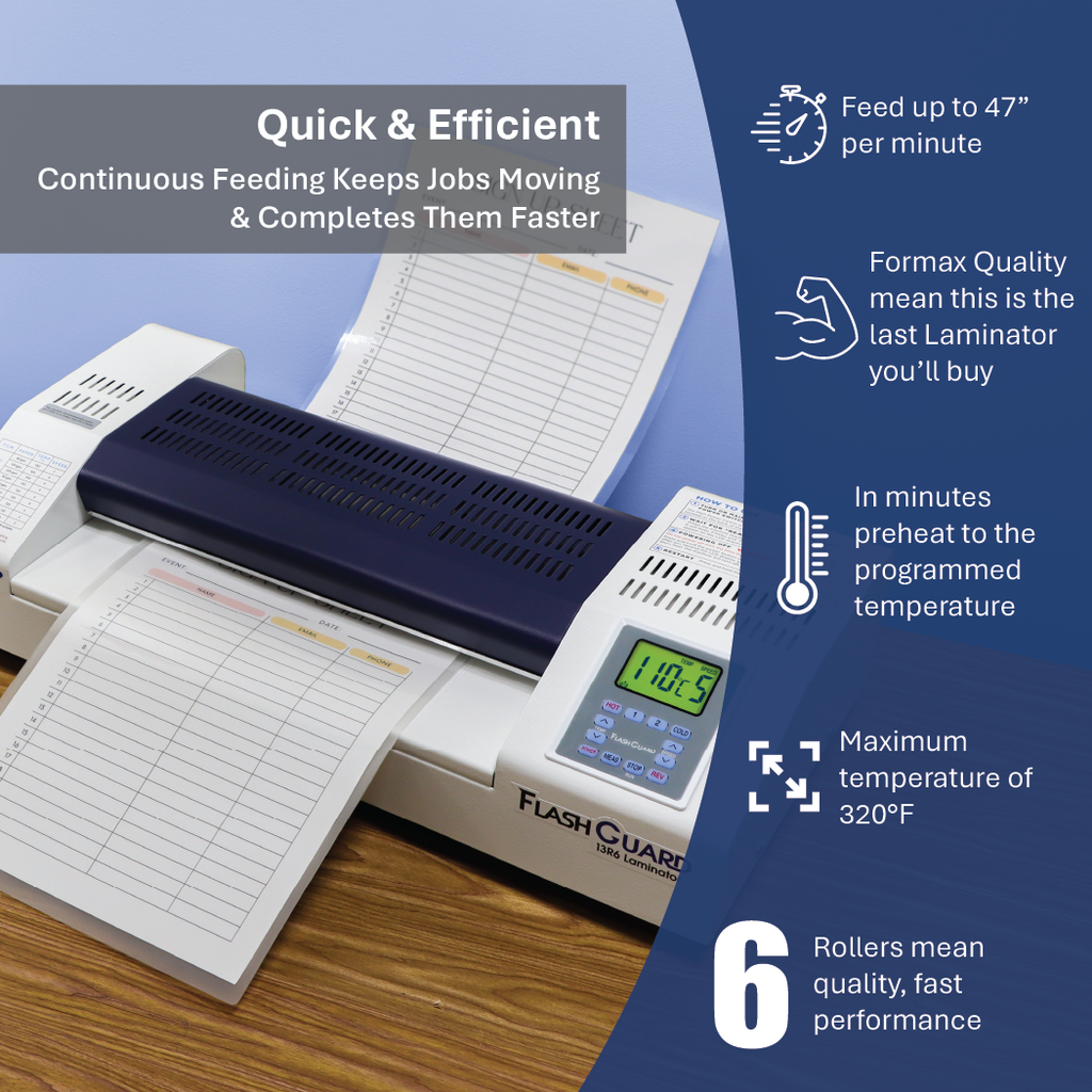 FlashGuard 13R6 Laminator