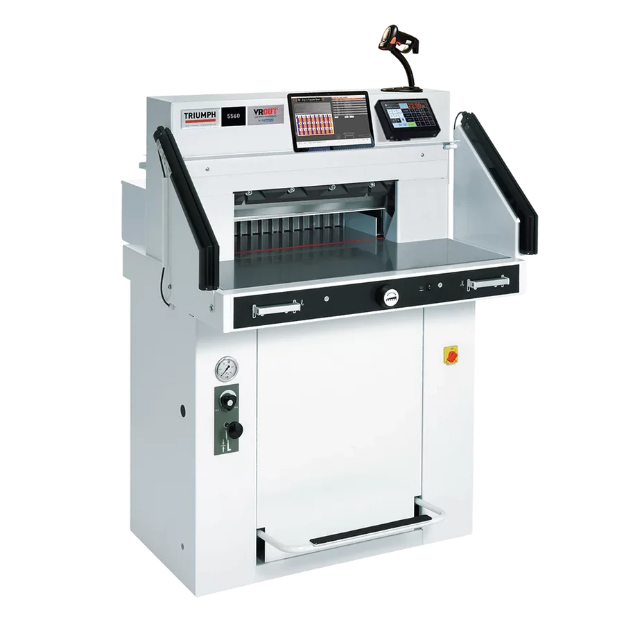 MBM Triumph 5560 Programmable Hydraulic VRCUT Ready Cutter