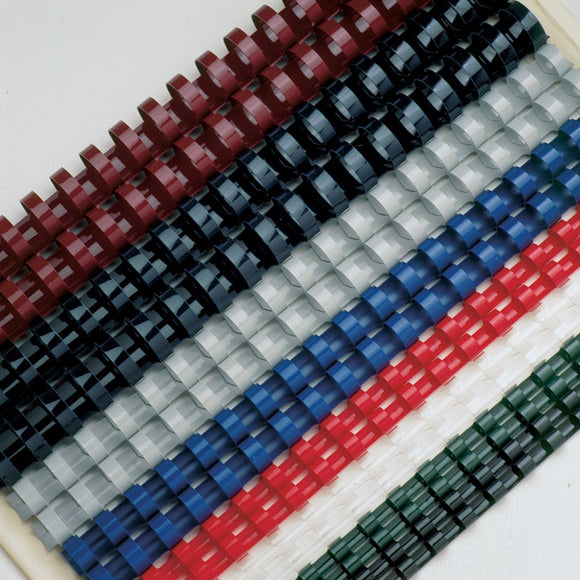Blue 19-ring Plastic Combs