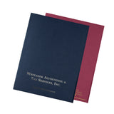 Custom Foil Stamped Presentation Folders