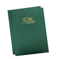 Custom Foil Stamped Two Piece Report Cover Sets