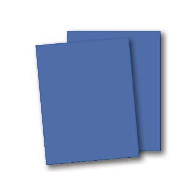 Medium Blue Linen Report Covers