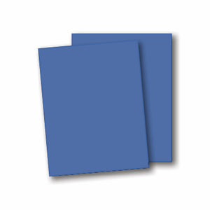 Medium Blue Linen Report Covers - Clearance