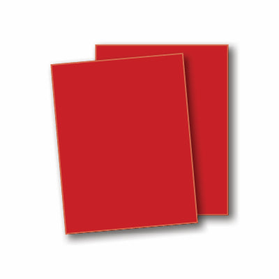 Red Leatherette Report Covers - Clearance