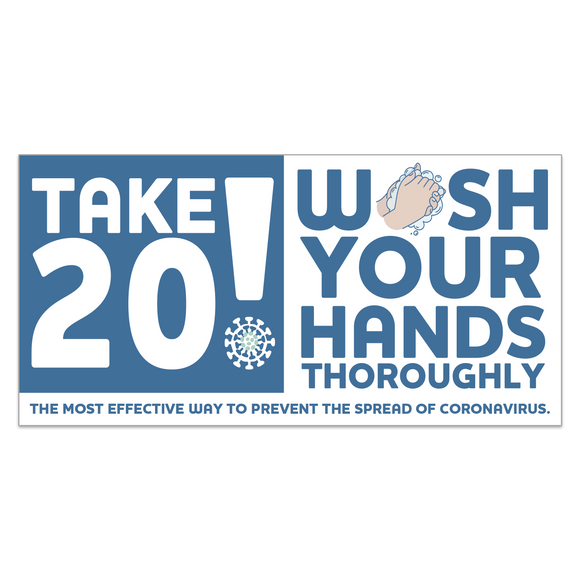Wash Your Hands Stickers