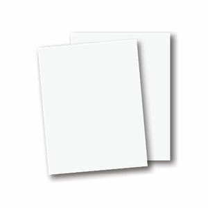 White Laser Printable Report Covers - Clearance